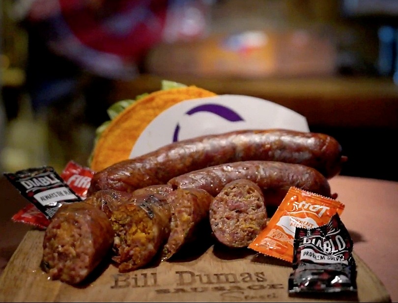 Doritos Taco Bell Sausage beauty shot