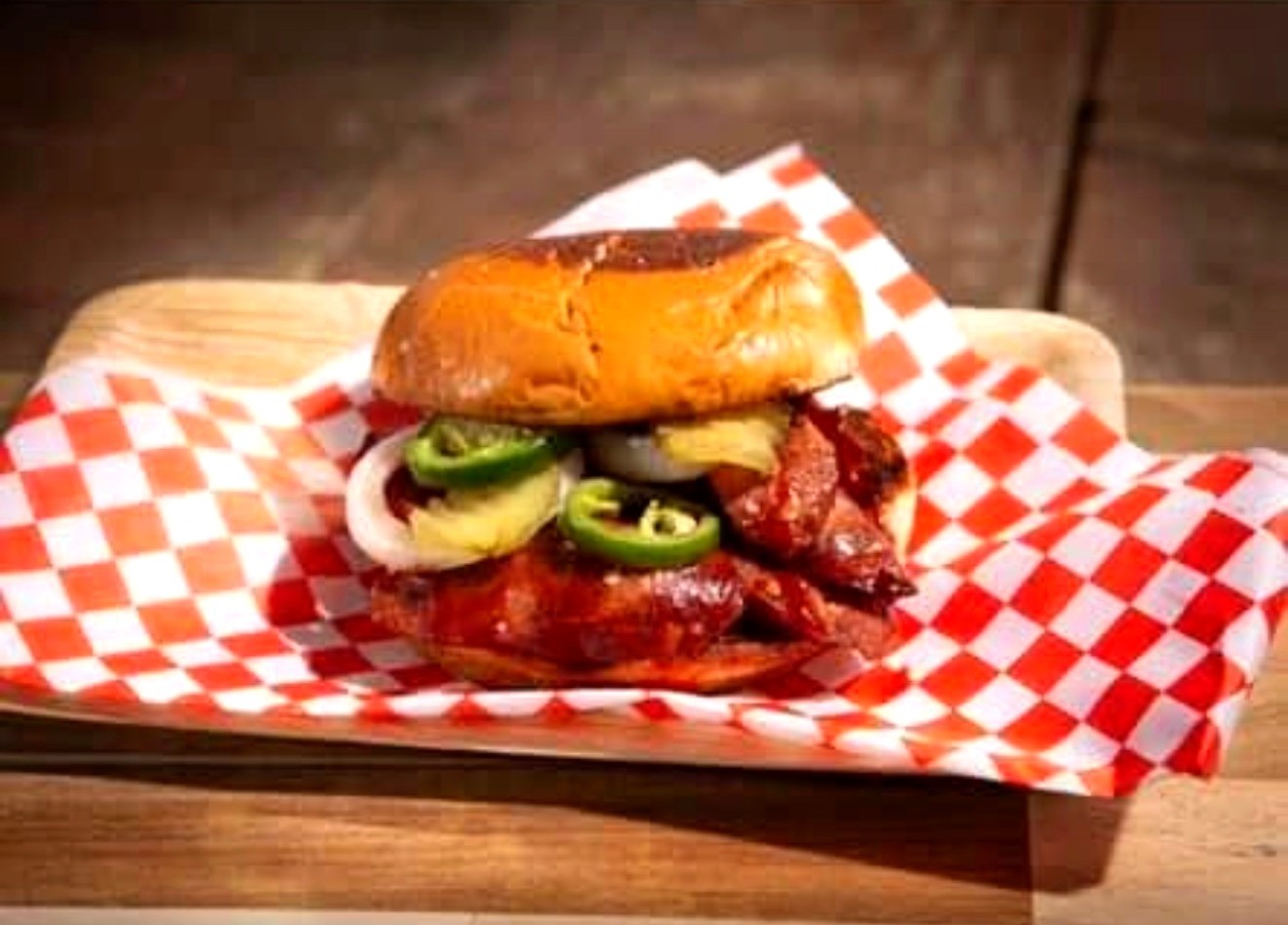 Nashville hot chicken sandwich production still